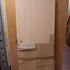 Moderne deur licht bruine fineer (203 x 72,5/75,5 x 4)