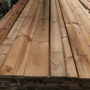 Grenen Thermowood gevelbekleding