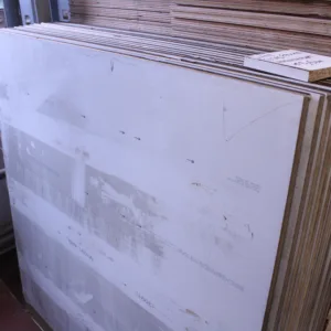 White bord magneetplaat (122 x 122 x 2)
